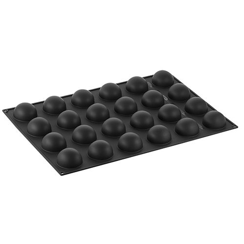 Pavoni Pavoflex silicone mould 600×400 PX001 SEMISPHERE 120