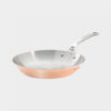 DeBuyer 6224.28 Round Frypan Copper Prima Matera Ind Ø 28_3