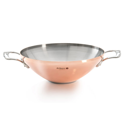 DeBuyer 6247.32 Wok with 2 Handles Prima Matera Ø32cm