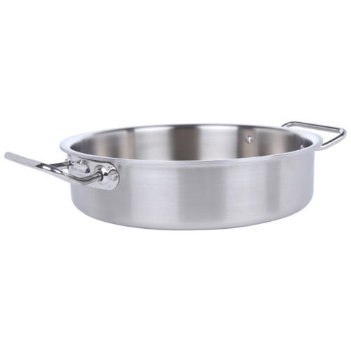 Avon Stainless Steel Shallow Casserole Tri Ply Induction Compatible
